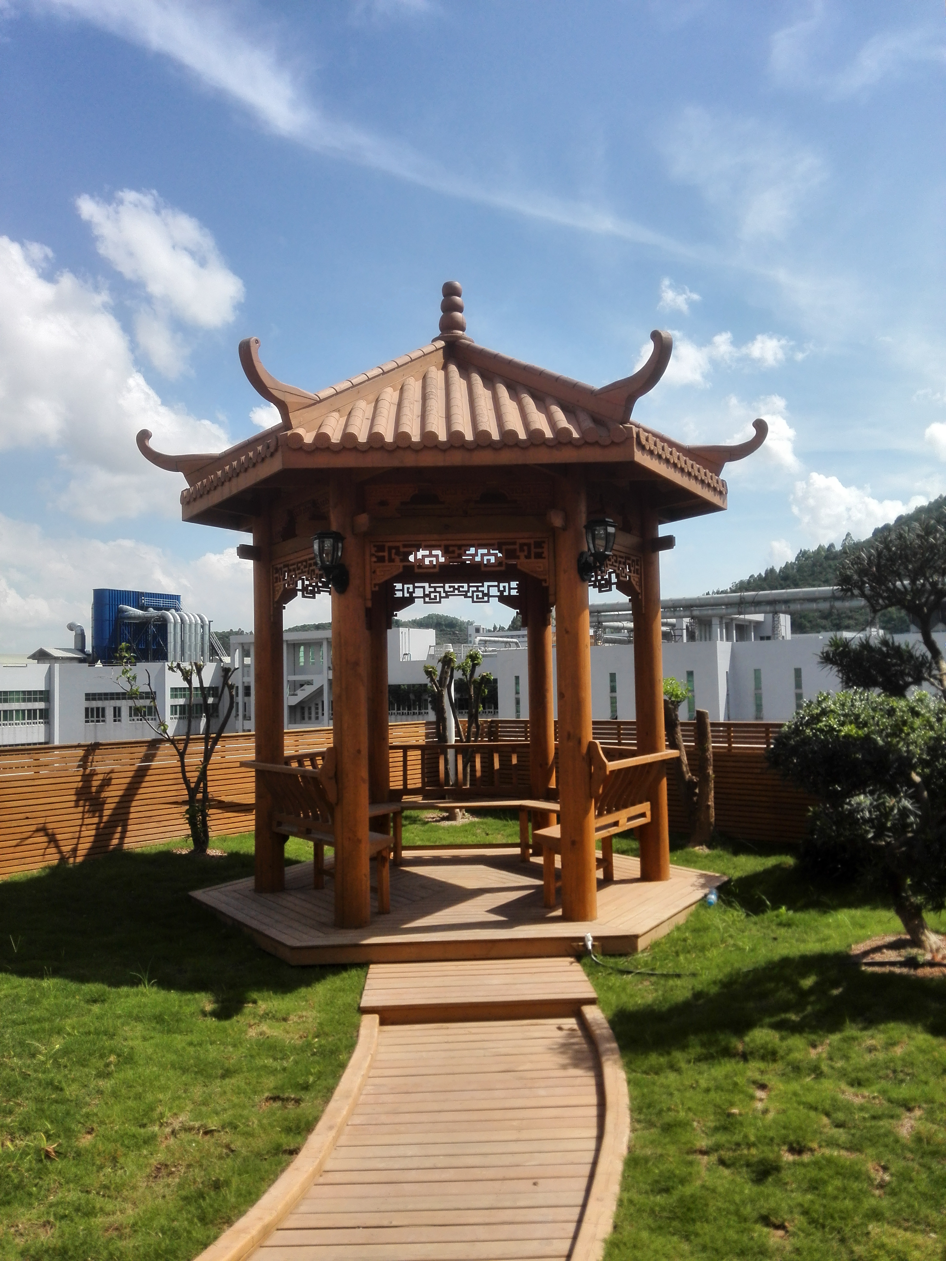 這樣的古劍木涼亭你們喜歡嗎？